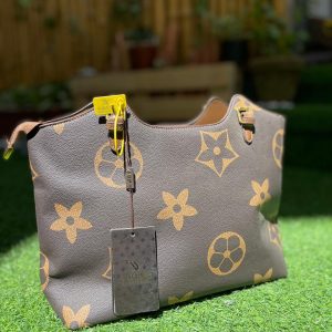 LV Inspired Brown tote bag