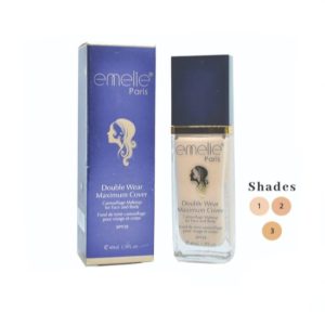 Emelie Double wear maximum coverage foundation