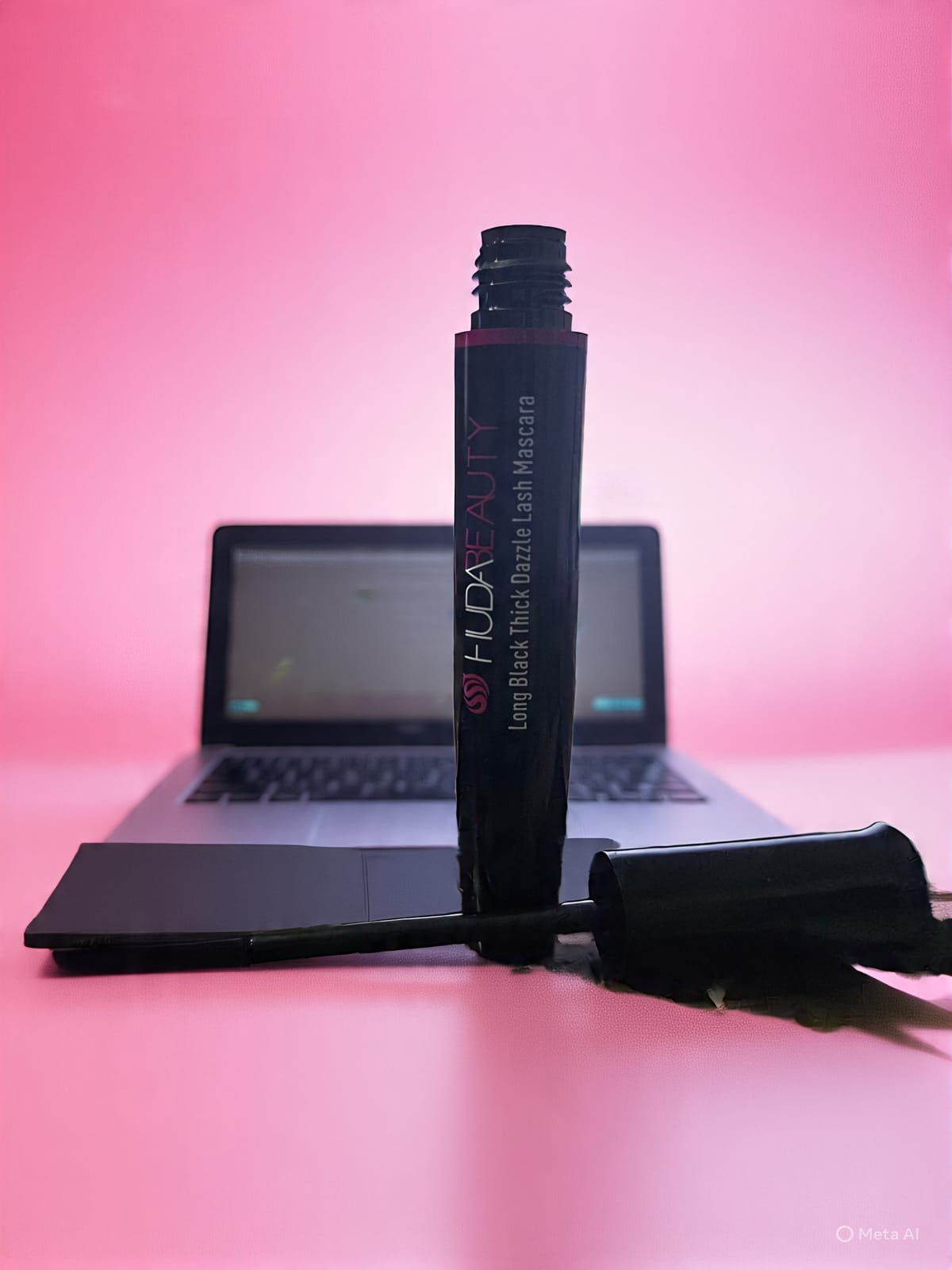 Huda Beauty Long Black Thick Dazzle Lash Mascara - Image 3