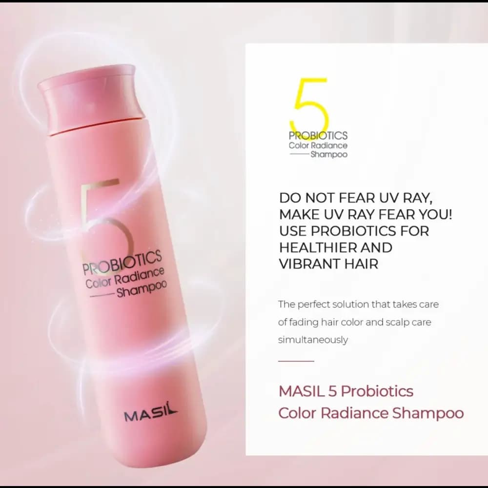 MASIL 7 Probiotics Colour Radiance Shampoo - Image 3