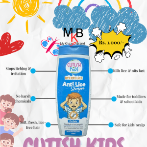Cutish Kids Anti-Lice Shampoo – For Boys & Girls